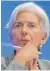  ?? FOTO: DPA ?? IWF-Chefin Christine Lagarde.