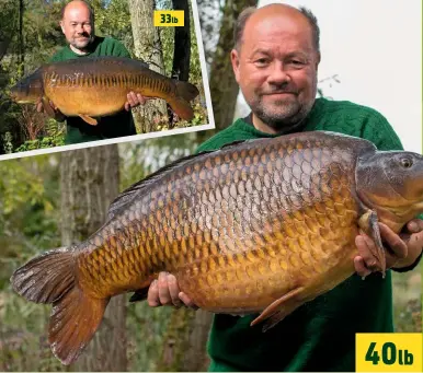  ??  ?? 33lb 40lb