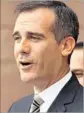  ?? Al Seib Los Angeles Times ?? MAYOR Eric Garcetti would like police discipline cases to be heard by all-civilian panels.