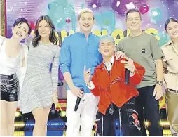  ?? ?? ‘TAHANANG Pinakamasa­ya’ hosts.