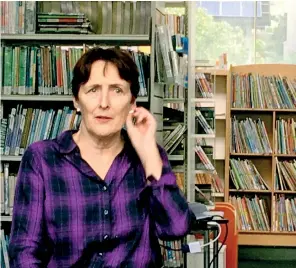  ??  ?? The truth of emotions: Fiona Shaw conducting the Masterclas­s