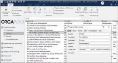  ??  ?? ORCA AVA 23 bietet eine moderne Adressenve­rwaltung.