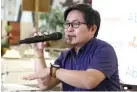  ?? BW/LEAN S. DAVAL, JR. ?? MINDANAO Developmen­t Authority Deputy Executive Director Romeo M. Montenegro