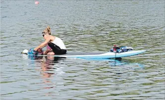  ?? DAVE JOHNSON THE WELLAND TRIBUNE FILE PHOTO ?? A report on a new canoe/kayak rental facility at the Lincoln Street docks was left adrift at city council’s Tuesday meeting.