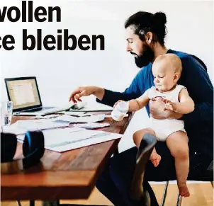  ?? ISTOCK ?? Für Eltern kann sich die Arbeit im Homeoffice auch schwierig gestalten.