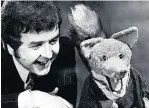  ??  ?? OLD FOX In skit on The Basil Brush Show