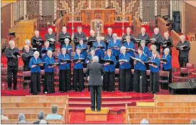  ??  ?? The Linden Singers will perform at St Mary's on September 30.