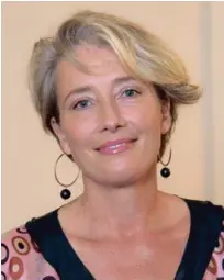  ?? AP ?? Actriz. Emma Thompson está indignada con los casos de abusos en Hollywood.