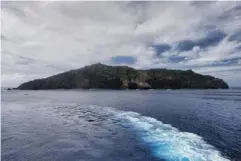  ??  ?? Sailing away from Pitcairn Island, the final stop for the Bounty mutineers (Getty/iStock)