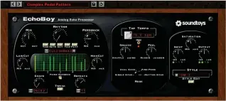  ??  ?? Soundtoys Echoboy: “all your favourite delay pedals in one box”