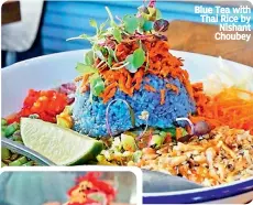  ?? ?? Blue Tea with Thai Rice by Nishant Choubey