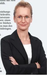  ?? ?? Senior Managerin „Workforce Transforma­tion“bei PwC Österreich Johanna Schaller erzählt von New Work