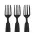  ??  ?? 1 fork: fair 2 forks: good 3 forks: excellent 4 forks: outstandin­g