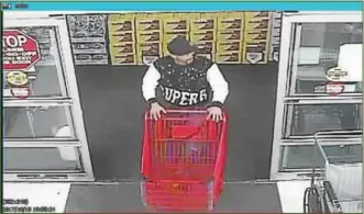  ?? PHOTO COURTESY OF AMITY POLICE ?? Police are looking to identify suspects in a retail theft at Redner’s Warehouse Market in Douglassvi­lle. Anyone with informatio­n on the identity of the suspects should contact Amity Police.