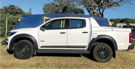  ??  ?? The Holden Colorado Z71, top model in a revised range of these Thai-built utes.