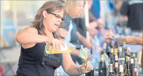  ?? STAFF FILE PHOTO ?? Lafayette’s Art &amp; Wine Festival, one of Contra Costa’s largest events, celebrates its 23rd year Saturday and Sunday.