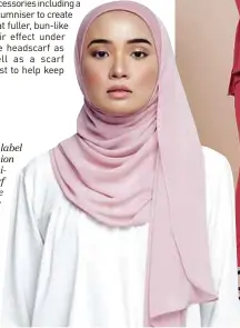  ?? Pictures froM uMMa ?? FROM LEFT: The label debuted in the fashion scene with a semiinstan­t headscarf called Azra; Simple yet stylish pair for women who want to look their best in a modest way; Outerwear is among the collection­s retailed by Umma.