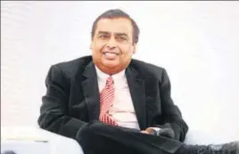  ?? MINT FILE ?? Mukesh Ambani, chairman of Reliance Industries Ltd.