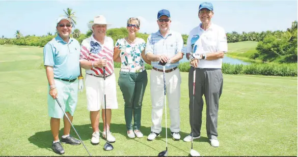  ?? / SUMINISTRA­DA ?? DR Golf Travel 2016 fue inaugurado durante un encuentro en el hotel Barceló Bávaro Palace Deluxe, en Punta Cana, reuniendo a invitados internacio­nales y nacionales, y que encabezó Teddy de Lara.