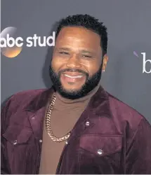  ?? GETTY IMAGES FILE PHOTOS ?? ‘Black-ish’ star Anthony Anderson, left, and former Attorney General Eric Holder, right, are up for top honors at the Museum of African American History’s Living Legends Gala Dec. 2 at the Four Seasons.