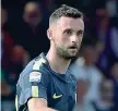  ??  ?? Inter Marcelo Brozovic