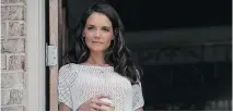  ??  ?? Katie Holmes as Bobbie Jo Chapman in Logan Lucky, one of several unexpected casting choices by director Steven Soderbergh.