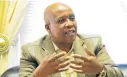  ?? Picture: RANDELL ROSKRUGE ?? PAVING THE WAY: Eastern Cape Premier Phumulo Masualle wants to see the youth get the training to compete in various sectors which seemed out of their reach.