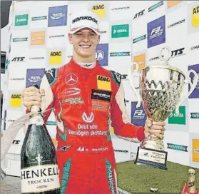  ?? FOTO: F3 ?? Mick Schumacher. Todo el mundo está deseando que consiga la Superlicen­cia de F1