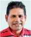  ??  ?? Kalutara: Sanjeeva Edirimanna: New candidate from the SLPP