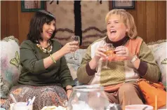  ?? RICHARD FOREMAN/LIONSGATE ?? Rose Abdoo, left, and Fortune Feimster in “Barb and Star Go to Vista Del Mar.”