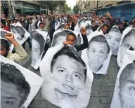  ?? ?? Durante 2021 no hubo avances en el caso Ayotzinapa, denunció el abogado de los padres de los 43 normalista­s.