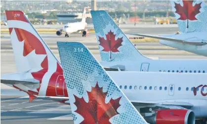  ?? ?? The judge wrote that Air Canada’s customers had no way of knowing which part of its website – including its chatbot – relayed the correct informatio­n. Photograph: NurPhoto/Getty Images