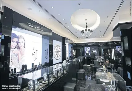  ??  ?? Thomas Sabo flagship store at Siam Paragon.