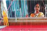  ?? Courtesy: Abhihaara ?? Shambhu Vaishali She weaves classic Narayanpet saris, along with her husband, Krishna. Though Reweave, the couple received working capital of Rs40,000. They now earn Rs9,000 a month and are able to educate their children. “Through UNDP’s Disha Project,...