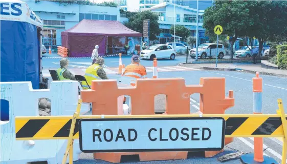  ?? Picture: SCOTT POWICK ?? Tweed councillor Warren Polglase wants to see border barriers shifted south all the way to Ballina.