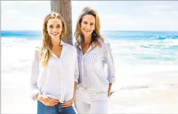  ?? KOPARI BEAUTY ?? Kiana Cabell, left, and Gigi Goldman are two of the founders of Kopari Beauty.