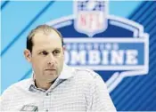  ?? DARRON CUMMINGS/AP ?? Adam Gase said Ryan Tannehill will be the Dolphins starting quarterbac­k and he doesn’t see that changing soon.
