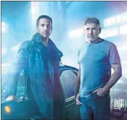  ?? WARNER BROS. PICTURES ?? Ryan Gosling and Harrison Ford in Blade Runner 2049 movie.