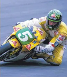  ?? ?? Ende der 1980er-Jahre gewann Reinhold Roth in der 250er-Klasse drei WM-Rennen und wurde auf einer Honda 1987 und 1989 Vizeweltme­ister.