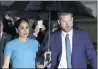  ??  ?? Meghan, Duchess of Sussex, and Prince Harry