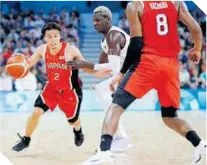  ?? ?? El japonés Yuki Togashi es una gran basquetbol­ista pese a que no es un jugador muy alto.