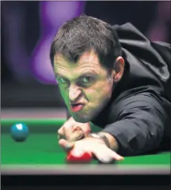  ??  ?? Ronnie O’Sullivan es uno de los participan­tes del torneo.