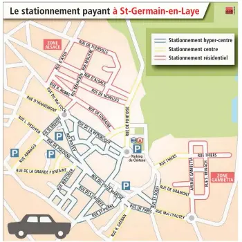  ??  ?? A compter du 1er janvier, la ville sera découpée en quatre zones: « Hypercentr­e » « Centre », « Gambetta » et « Alsace ».