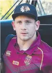  ?? Queensland’s Jacob Lillyman. ??