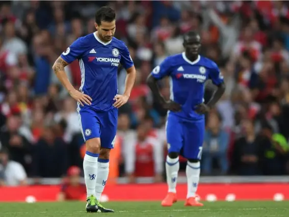  ??  ?? Chelsea changed their system after losing at Arsenal and then never looked back (Getty)