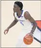  ?? DARRTON CUMMINGS — AP ?? Terrence Clarke, a freshman at Kentucky last season, was a projected lottery pick in the upcoming NBA draft.