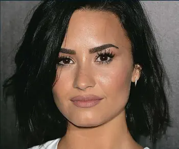  ??  ?? Overdose fears: Former child star Demi Lovato is in hospital in LA