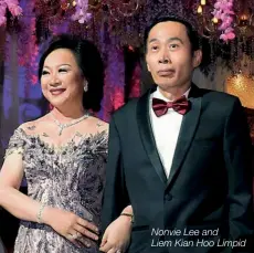  ??  ?? Nonvie Lee and Liem Kian Hoo Limpid