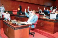  ?? FUENTE EXTERNA ?? Los senadores se reunirán en el Salón de la Asamblea.