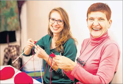  ?? SUBMITTED PHOTO ?? Get together to knit, share patterns and chat with friends at the Paul Reynolds Community Centre, from 7 p.m. Tuesday. Participan­ts aged 10 to 13 must be accompanie­d by an adult. Bring your knitting project. $3 per person.